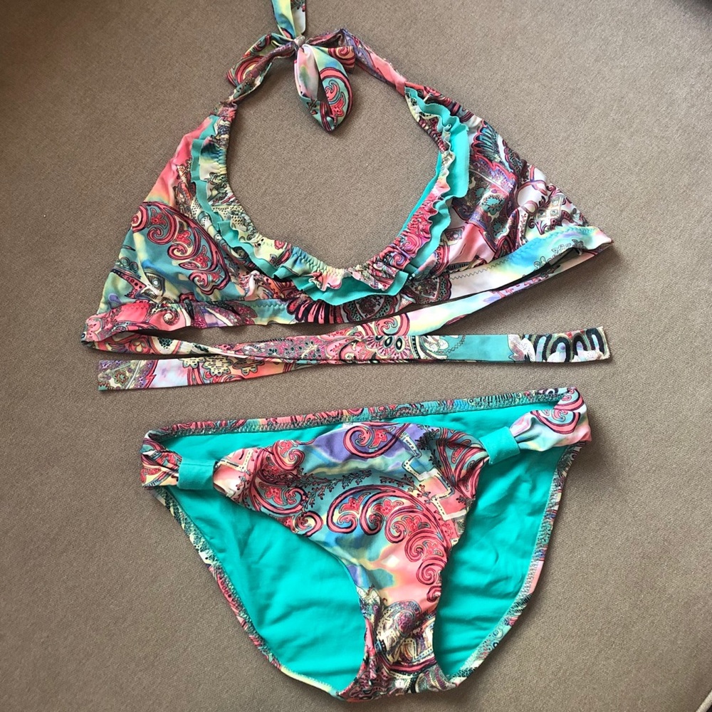 Becca Paisley Bikini Top